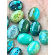 Permata Firus Cabochon Jantan Origin Tibet Kualiti AAAA (8mm x 6mm)