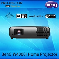 BenQ W4000i Home Cinema Projector, 4K UHD, 3200 Lumens with Android TV (3 Years Warranty) สามารถออกใบกำกับภาษีเต็มรูปแบบได้
