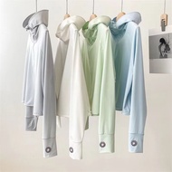 High-end ice silk sun protection clothing women's高级感冰丝防晒衣女式2025防紫外线透气轻薄款防晒服外套fsy1109