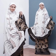 [ Promo] Batik Hafizh - Mukena Batik Cap Pekalongan Bahan Rayon/Sogan/
