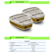 Cartridge 3M 6006 6059 Mask Gas Vapor Multi Acid Gas Organic Vapor Cartridge Respirator Set ABEK1 5N