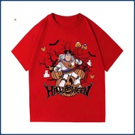 【220G 100%Cotton T-shirt】NELLY Halloween Toy T-Shirt Kids BOYS & Outfit Woody Buzz Lightyear Tee