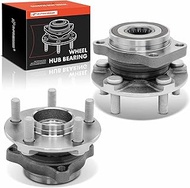 A-Premium Pair [2] Front Wheel Bearing Hub Assembly &amp; Wheel Bearings and Hub Assembly Compatible with Subaru Forester 2014-2018, Impreza 2014-2019, Crosstrek 2016-2020, XV Crosstrek 2014-2015