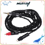 MURRAY Replacement Headphone Cord, OCC Silver Plated 8 Core Balanced Double Needle Audio Cable, HiFi