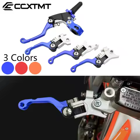 CNC Aluminum Clutch Brake Levers For Kayo T2 T4 T6 K2 K6 K6R KT250 For KTM EXC EXCF SX SXF XC Honda 
