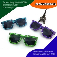 Unisex Fashion Glasses Model SquarePIXEL with Anti-UV Protection, Unique Display, Modern, Suitable f