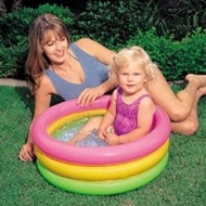 60cm 3 rings rainbow baby pool