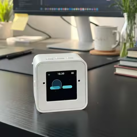 DeepSeek XiaoZhi Mini AI Robot | Smart Voice Chatbot, Emotional Interaction, Personalized AI Compani