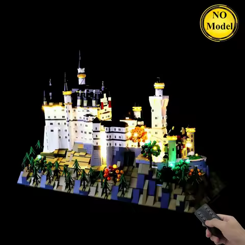 Led Light Kit for LEGO Neuschwanstein Castle 21063 with Lamp Ideas Building Blocks (NOT Include The 