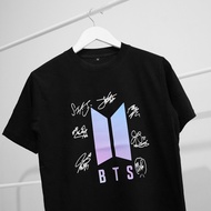 Baju Kaos Logo BTS Official | Tshirt Army Fankit Kpop BT21