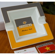 Ceramic Chjba ashtray accessories -2D square