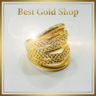 22k / 916 Gold Cavernous Ring New Design