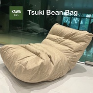 Kawa Bean bag บีนแบคโซฟาและเก้าอี้ รุ่น Tsuki Bean bag พร้อมเม็ดโฟม  ของแท้100%