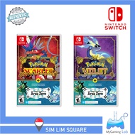 [SG] Nintendo Switch Game Pokemon Scarlet / Violet + DLC Bundle Packs