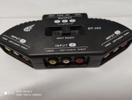 DT-104 三進一出 AV 影音切換器