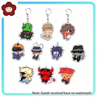 Acrylic Forsaken Keychains HOT Game Guest 1337 Noob Sedletsky John Doe c00lkid Elliot Cartoon KeyRin