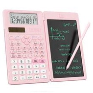 1pc 2-In-1 Foldable LCD Screen + Notebook, Professional Portable Foldable Student Calculator, Upgrad