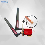 For Intel 8265AC AX200 AX210 Wifi6E PCIE Wireless Network Card Bluetooth 5.2 Desktop Receiver