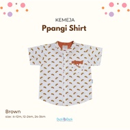 KEMEJA DUCK DUCK Baby Shirt 6-36 Months HotdogDesign - Ppangi Shirt