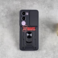 Vivo Y21D Vivo Y400 Vivo Y19S Vivo Y19S Pro Case Robot Black slide Protect Camera Case Vivo Y21D Viv