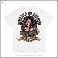 KATUN XGAN Series Shirt WORDS MOTIF KKM08X Japanese 24s Cotton T-Shirt Premium Screen Printing T-Shi