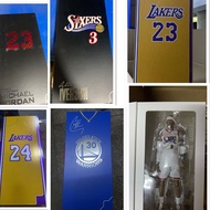 1/6 Scale Stephen Curry No.30 Jersey Iverson LeBron James NBA Basketball Star Action Figure Collecti