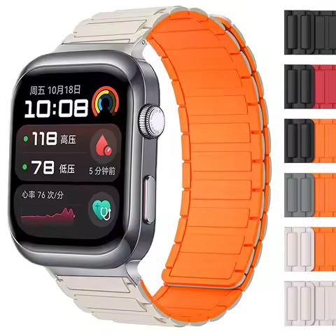 Strap For Huawei Health Watch D2 Magnetic Band Sport Silicone Bracelet Replacement Wristband For Hua