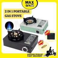 5200W/6500W 2IN1 OUTDOOR GAS STOVE PORTABLE WINDPROOF CAMPING STOVE MINI CASSETTE STOVE HOUSEHOLD GA