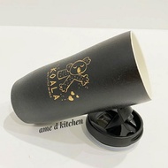 Mug tumbler hitam doff animal MBL-6227