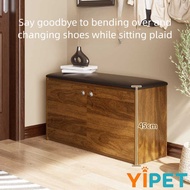 YIPET Shoe Bench Style Household Door Shoe Cabinet Bench Integrated 2025 New Home Shoe Cabinet Indoo