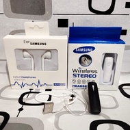 Handsfree BLUETOOTH Samsung + Free Headset Samsung / Hedset / Hetset Handsfree Hansfree Headphone Bl
