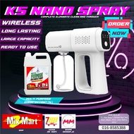 [READYSTOCK]K5 Wireless Nano Atomizer spray Disinfection spray Gun Sanitizer spray machine