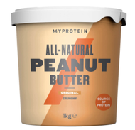 [英國 Myprotein] 無添加花生醬 (1kg/罐) (全素)-顆粒