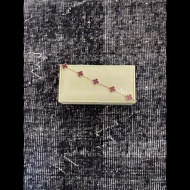 (Vca)Van Cleef Classic Red Chalcedony Pork Belly Bracelet