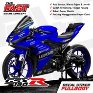 TERBARU BISA COD Decal Gsx R150 Full Body Stiker Gsx R150 Full Body Decal Gsx 150 Full Body Striping