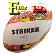 COBRA STRIKER OFFICIAL SIZE 5 SIZE 4 SIZE 3 RUGBY BALL