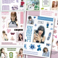 8-95pcs HOT CRAZY Album KPOP Photo Stickers SAKURA KIM CHAEWON HUH YUNJIN KAZUHA HONG EUNCHAE Waterp