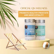 [TRAVEL KIT] QN Wellness - Cool Man & Prost-Aid - 100% Plant Based Travel Set- 25 Tablets