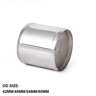 Straight Aluminum Intercooler Intake Turbo Pipe OD 42mm/48mm/54mm/60mm L=76mm