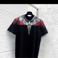 Multicolor Eagle T-Shirt Computer Printed BURLON Eagle Wing T-Shirt for Men and Women