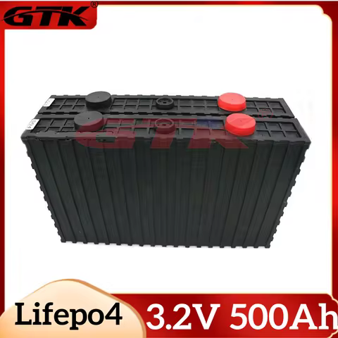 GTK Rechargeable 3.2V 500Ah Lifepo4 Battery Deep Cycle Cells for Off-Grid UPS Solar System EV Power 