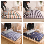 Japanese Tatami Mattress, Foldable Futon Mattress Floor Mat Soft Sleeping Pad Queen Double Thick Student Dormitory