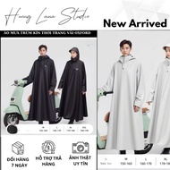 OXFORD FABRIC FASHIONED RAINCOAT