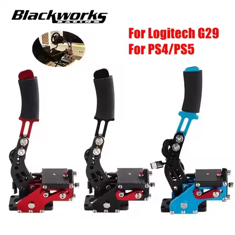 USB Handbrake SIM For Logitech G29 Universal PC Racing Games Hand Brake For PS4/PS5 Red/Black/Blue