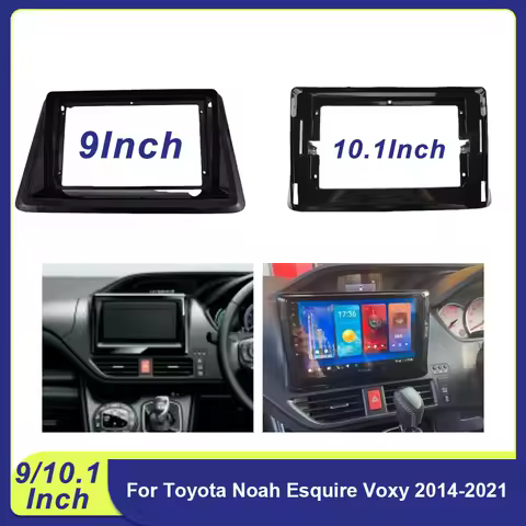9 Inch 10 Inch Car Frame Fascia Adapter Android Radio Dash Fitting Panel Kit for Toyota Noah Esquire