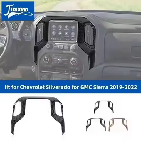 JIDIXIAN fit for Chevrolet Silverado for GMC Sierra 2019 2020 2021 2022 Car Center Console Navigatio
