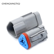 Deutsch 3 Pin Automotive Waterproof Connector With 120 Ohm Resistance AT04-3P-RJ120 DT04-3P-P006 DT0