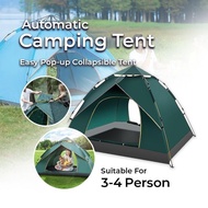 Automatic Foldable Camping Tent 3-4 Person