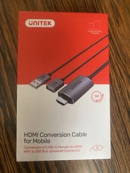 Unitek HDMI 轉換線 手機用