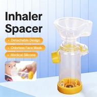 Adult Child Automizer Asthma Spacer Inhaler Spacer Mist Storage Botlle Nebulizer Tank & Mask Cup